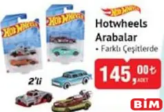 HOT WHEELS OYUNCAK ARABALAR 2'Lİ